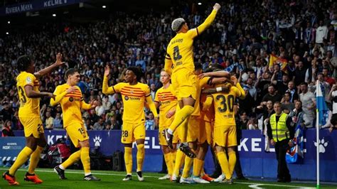 Sisa 4 Laga Barcelona Kunci Gelar Juara Laliga Seusai Bungkam Espanyol