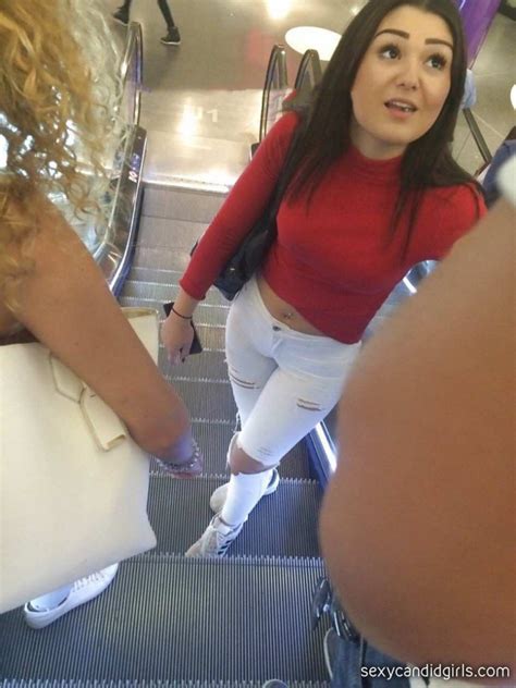 Tight Jeans Candid Cameltoe Sexy Candid Girls