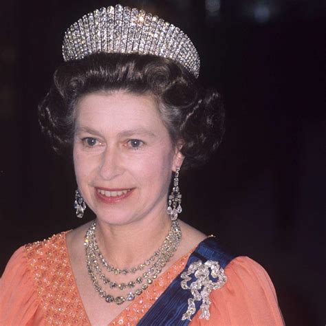 The Queen Wearing The Russian Kokoshnik Tiara And Queen Mary