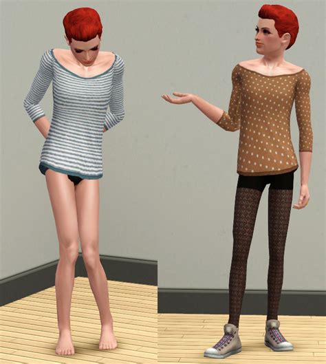 Mod The Sims Loose Tunic Top