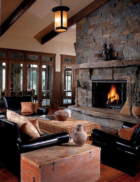 50 Most Amazing Rustic Fireplace Designs Ever Rustic Fireplaces Cozy Living Room Design