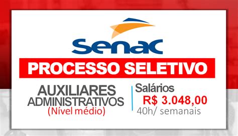 Processo Seletivo Senac Ms
