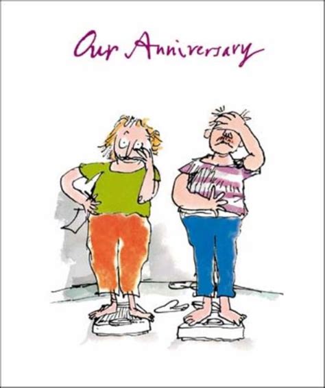 Quentin Blake Our Anniversary Greeting Card Cards Love Kates