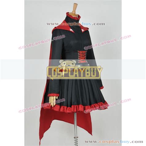 Rwby Cosplay Red Trailer Ruby Rose Gothic Dress Costume Combat Uniform