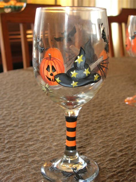 Halloween Wine Glasses Garryscope