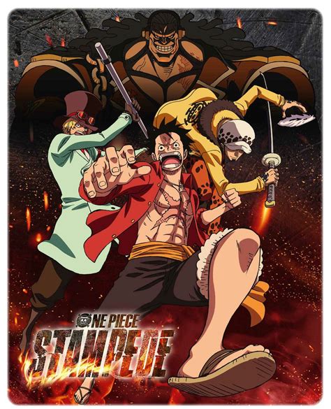 One Piece Stampede Blu Ray Steelbook Free Shipping Over £20 Hmv
