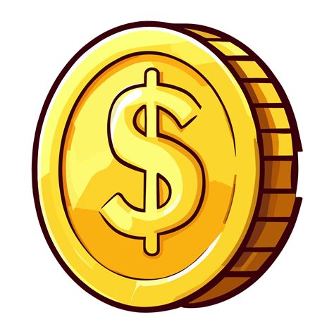 Money Coins Clipart Transparent Background 24043960 Png