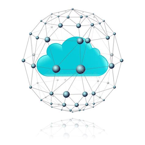 Cloud Communications Line Icon Vector Cloud Communications Outline