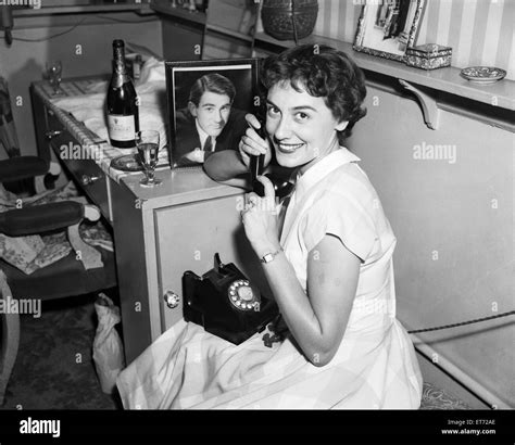 A Portrait Of Anne Rogers In Her Dressing Room On The Day Of Her Engagement Anne Rogers Was