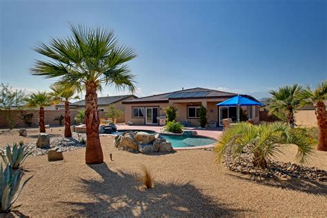 This waterscape seems to disappear into the surrounding desert inspired backyard. Fantastic Pool Home For Sale in Palm Desert-Large Lot in ...