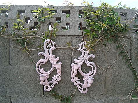 vintage sexton metal wall candleholder sconces pair of 2 etsy