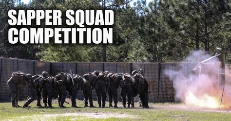 Combat Engineers Build Breach Shoot In Unit Competition Ii Marine