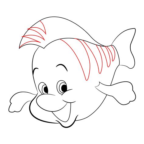 The Best Free Flounder Drawing Images Download From 106 Free Drawings