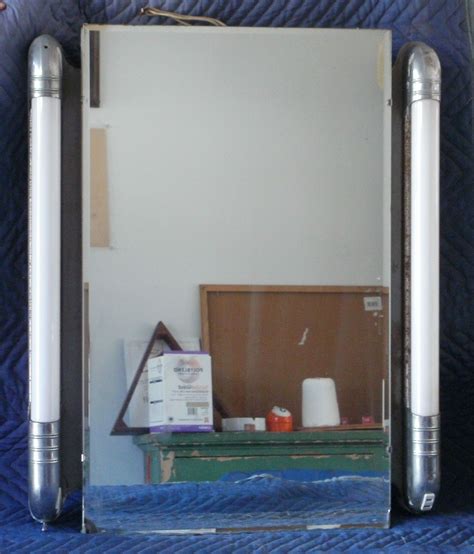 We did not find results for: VINTAGE ART DECO MEDICINE CABINET CHROME W/ BULLET LIGHTS ...