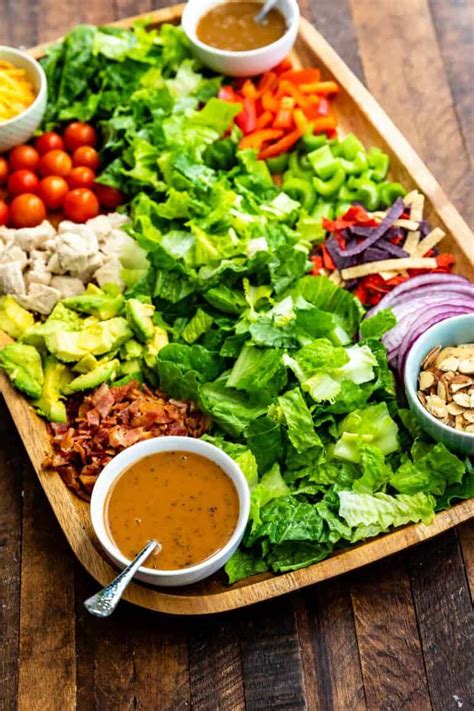 At Home Salad Bar Board Recipe Easy Good Ideas