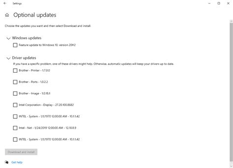 New Windows 10 Manual Driver Updates Process Starts On November 5 2020