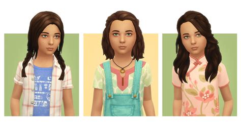 Simple Simmer Followers T 2 12 Child Hairs Sims 4 Hairs