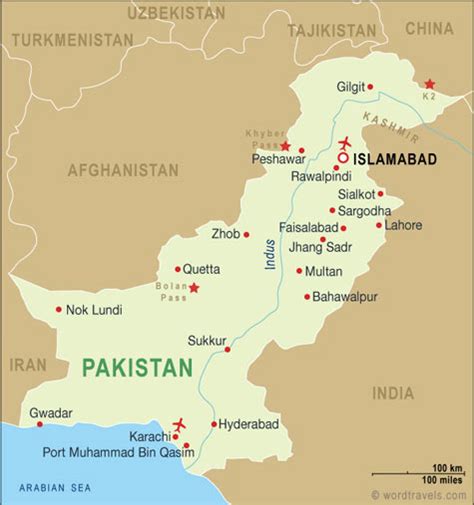 Pakistan Map