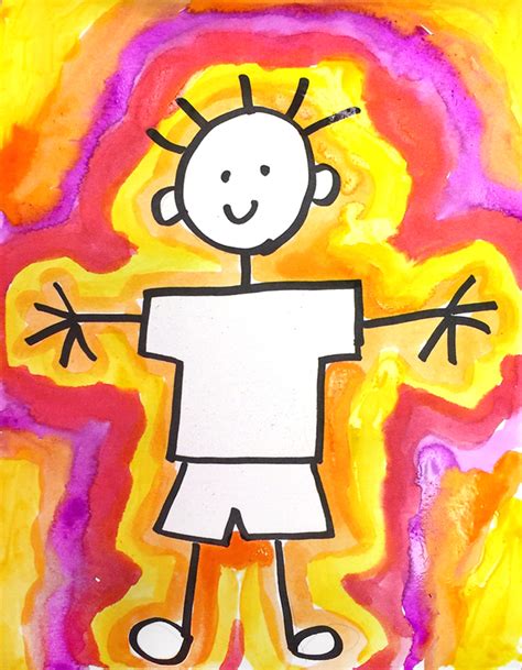 Draw A Stick Person · Art Projects For Kids