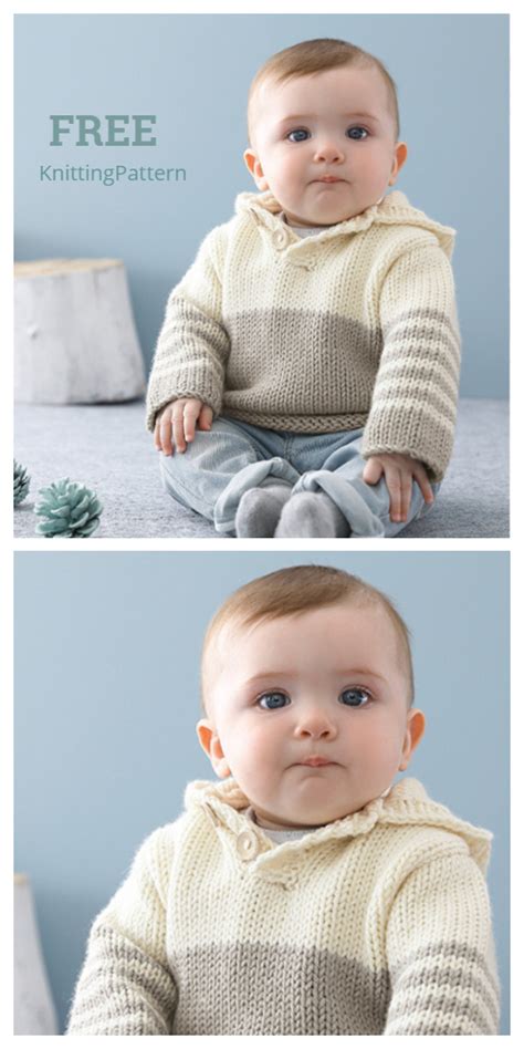 Crochet Pattern For Baby Hooded Sweater Ava Crochet