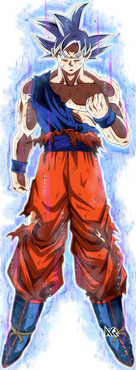 Goku Ultra Instinto Dominado Universo 7 Personajes De Dragon Ball