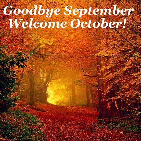 Visits With Mary: Hello October