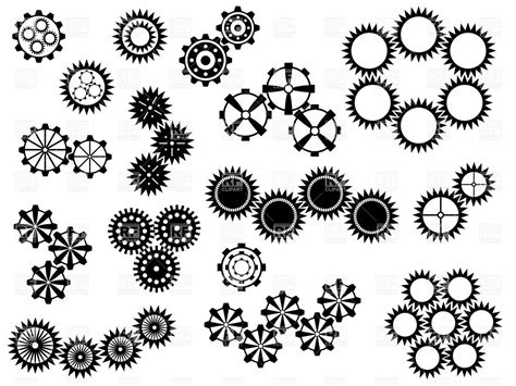 Gear Clipart Vector at Vectorified.com | Collection of Gear Clipart