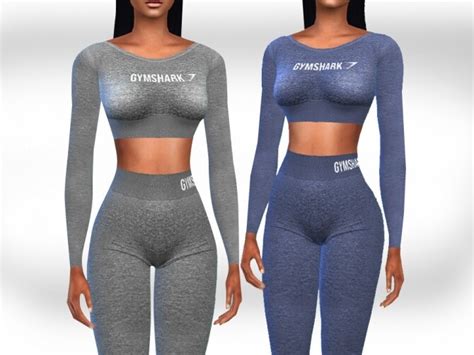 Athletic Full Outfits By Saliwa At Tsr Sims 4 Updates