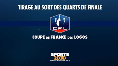 Coupe de france traitée au quotidien par les journalistes et correspondants sportifs du télégramme en bretagne. Tirage au Sort Quarts de Finale Coupe de France des Logos ...
