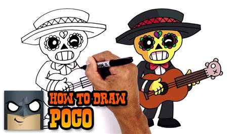 When poco's attack hits friendly brawlers, it will heal them for 400 health. How to Draw Poco | Brawl Stars | Desenhos, Desenho, Poço