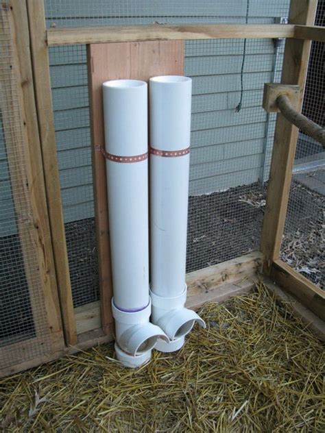 How To Build An Inexpensive Chicken Feeder From Pvc The Owner Builder