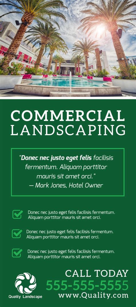 Looking for landscape gardening leaflets flyer template youtube? Quality Commercial Landscape Flyer Template | MyCreativeShop