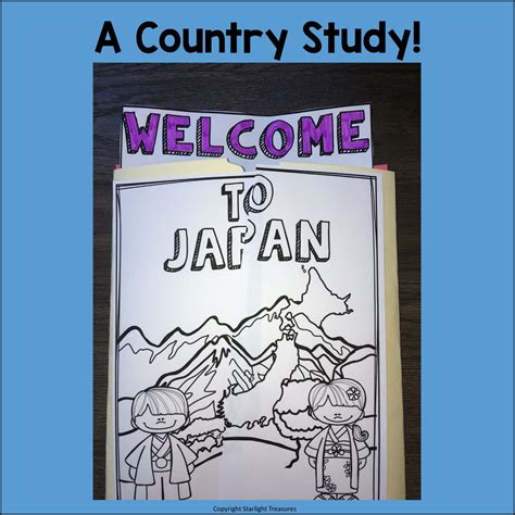 Japan Lapbook For Early Learners A Country Study Made By Teachers