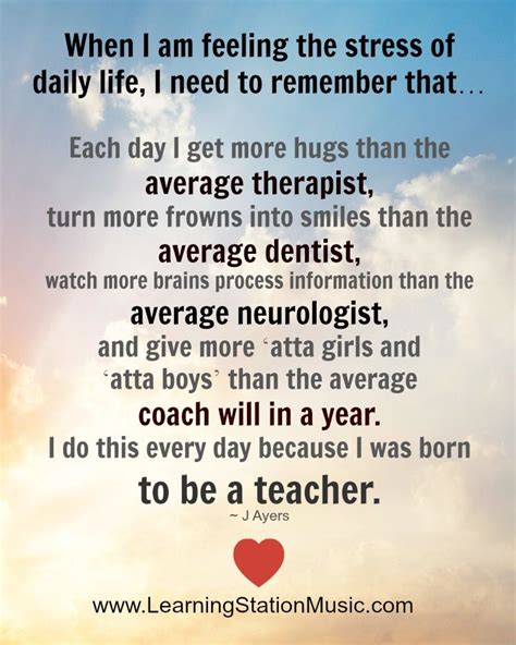 Teaching Is A Special Calling Its A Profession That