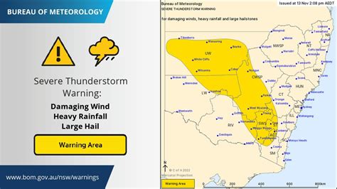 Bureau Of Meteorology New South Wales On Twitter Nsw Severe