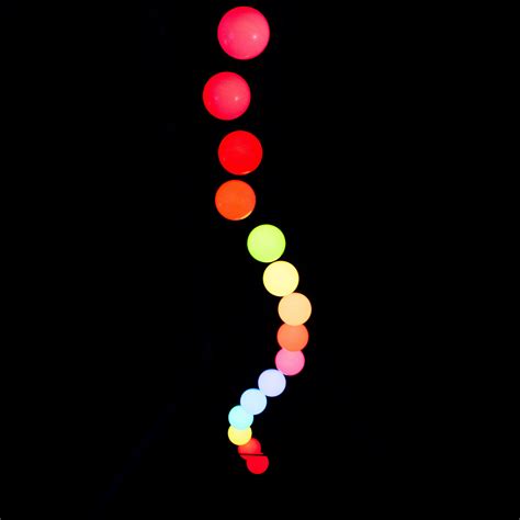 Download Wallpaper 2780x2780 Balls Colorful Neon Light Ipad Air