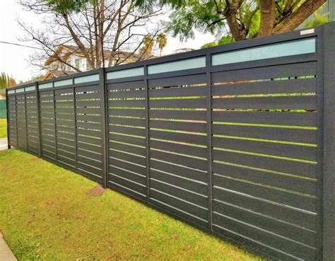 Aluminum Privacy Fencing In California Mulholland Brand