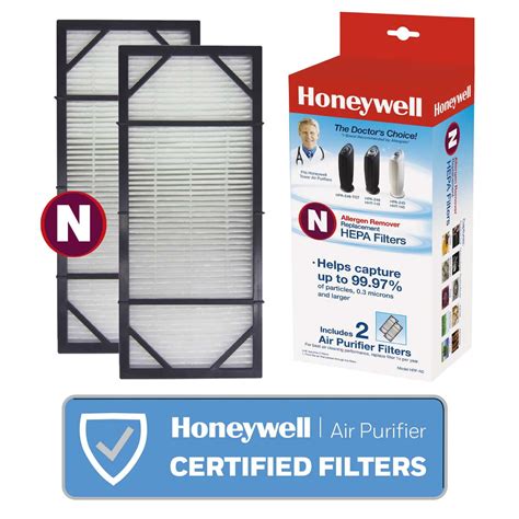 Honeywell Hepa Air Purifier N Filter 2 Pack For Hpa 248249 Hht 145