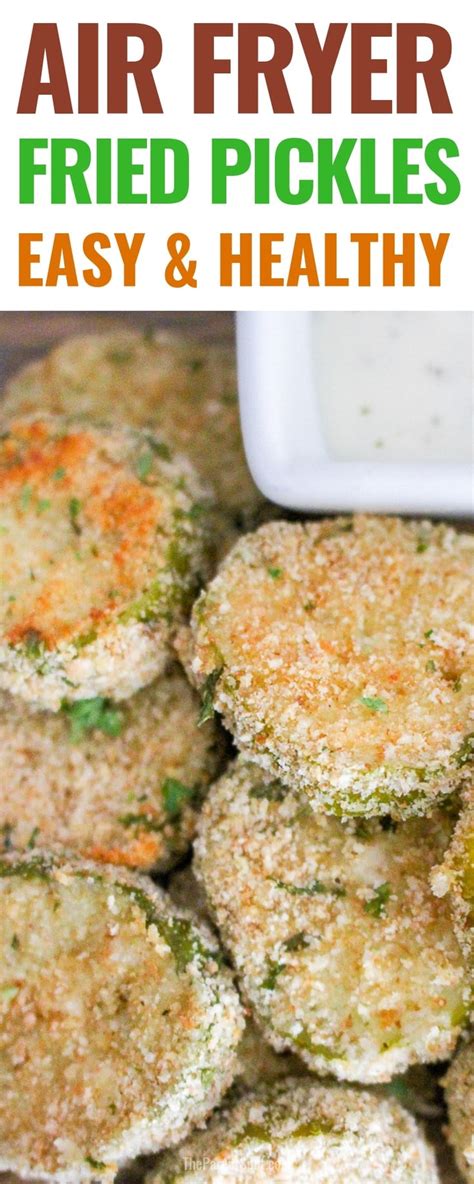 Air Fryer Pickles Recipe for an Easy Healthy Crispy Snack