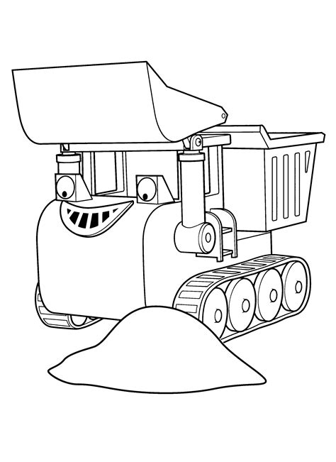 Coloring Page Bob The Builder Coloring Pages 16