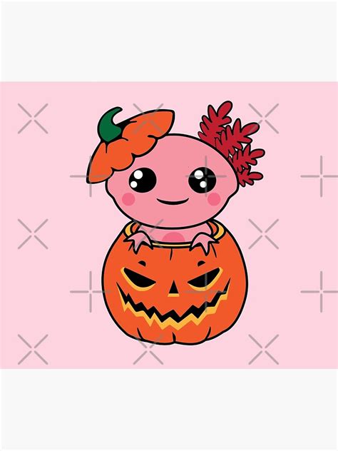 Axolotl Halloween Costume Poster For Sale By Ai Fashion Redbubble