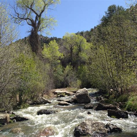 Nambe Falls Near Santa Fe New Mexico Land Of Enchantment Cross
