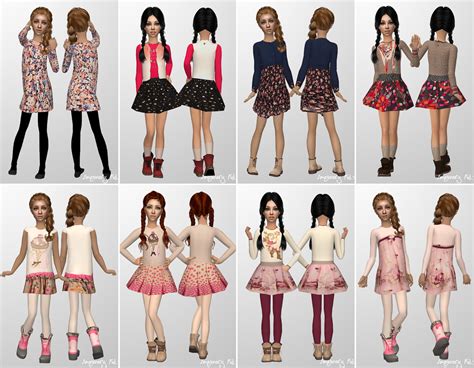 Boutique Imaginary Little Pretty Dolls Part 1 Sims Clothes Cc