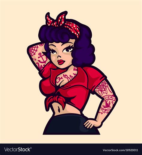 Pinup Girl Clipart