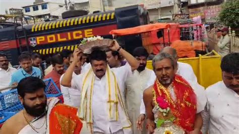 Minister Talasani Srinivas Yadav భాగ్యలక్ష్మి అమ్మవారికి