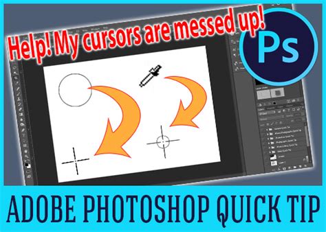 How To Fix Your Photoshop Cursor Problem When They All Change To