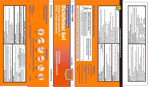 Product Images Diclofenac Sodium Photos Packaging Labels And Appearance