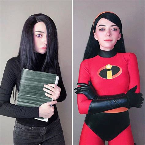Violet Cosplay From The Incredibles Cosplay Outfits Cute Cosplay Cosplay Costumes