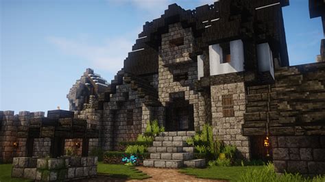 Medieval Fortified Manor Minecraft Map