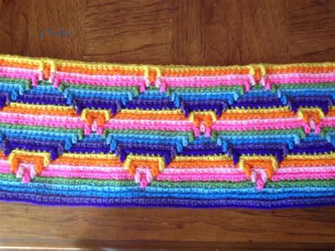 Navajo Diamond Afghan Pattern See Ravelry Crochet Square Blanket